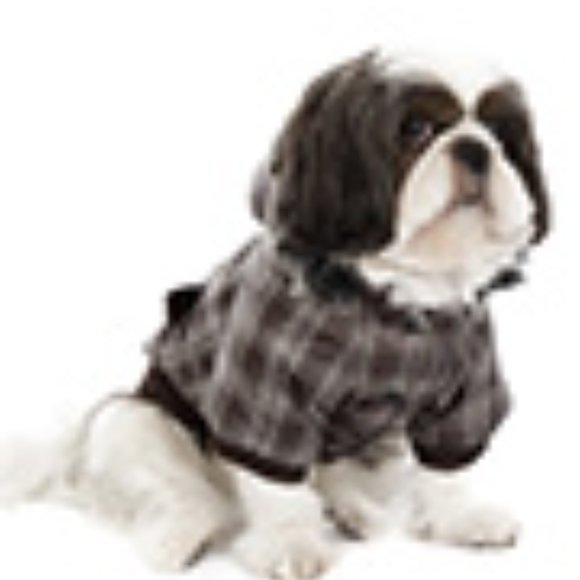 | pup plaid fur-lined parka | - Picture 13 of 13